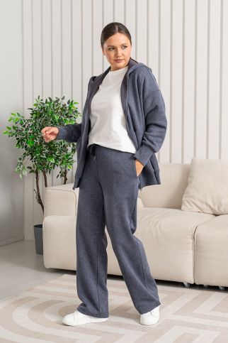 Костюм МК-243 серый меланж