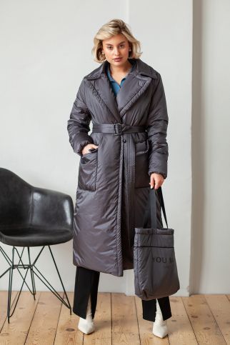 Тренчкот К-73093 графит