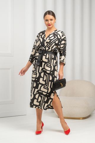Платье МП-3651 геометрия