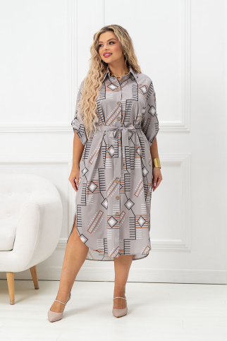 Платье А-115п геометрия