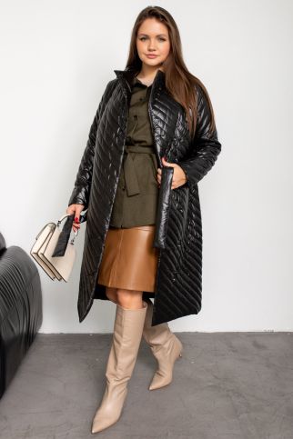 Тренчкот К-73010 черный